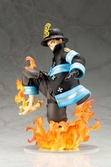 Fire force - shinra kusakabe - figurine 1/8 pvc artfxj brille la nuit