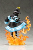 Fire force - shinra kusakabe - figurine 1/8 pvc artfxj brille la nuit