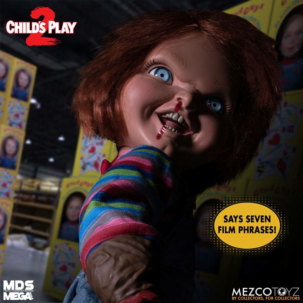 Chucky Jeu d´enfant poupée sonore Sneering Chucky 38 cm