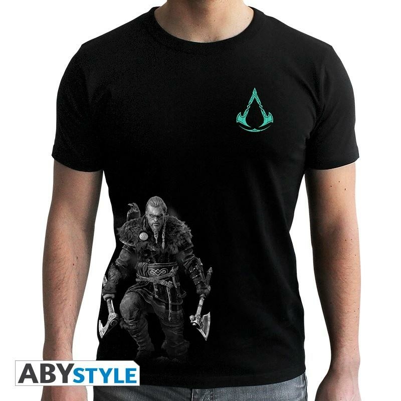 Assassins Creed Valhalla T Shirt Noir Viking Xxl