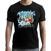 Dragon ball super - t-shirt goku vs vegeta 'new fit' (xxl)