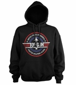 Top gun - fighter weapons school - sweat hoodie - (l)