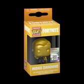 Funko pocket pop! keychain: fortnite - midas (shadow)
