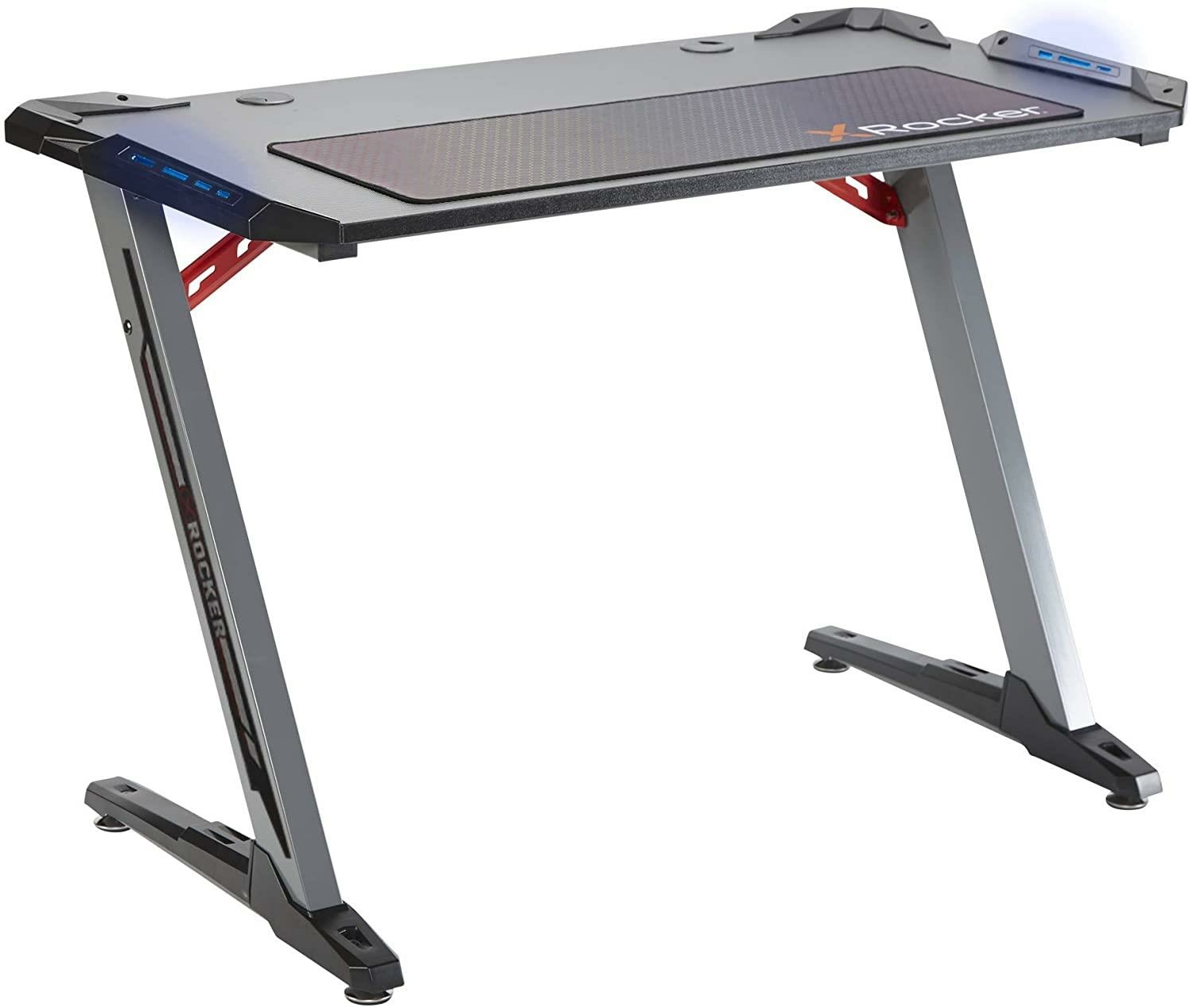 X rocker jaguar online gaming desk