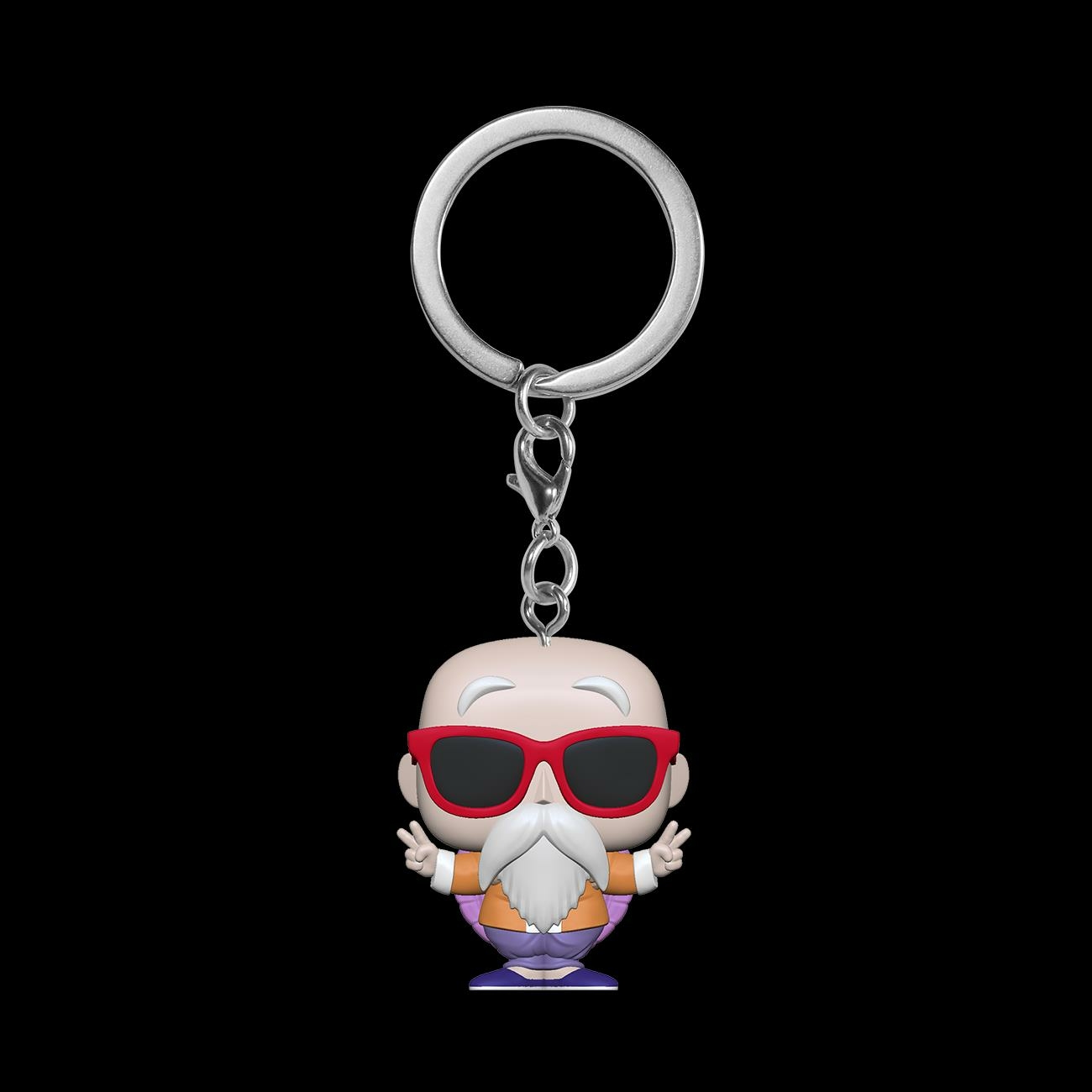 Dragon Ball Z: Funko Pop! Keychain - Master Roshi (Peace Sign