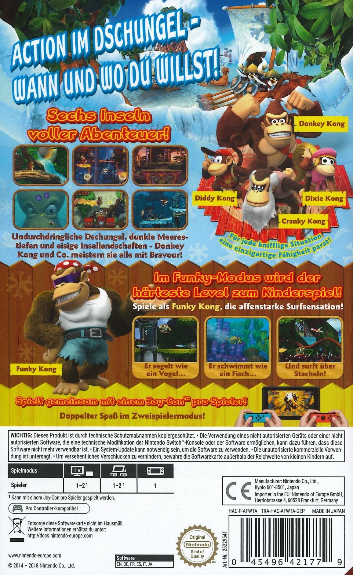 donkey kong country returns switch port