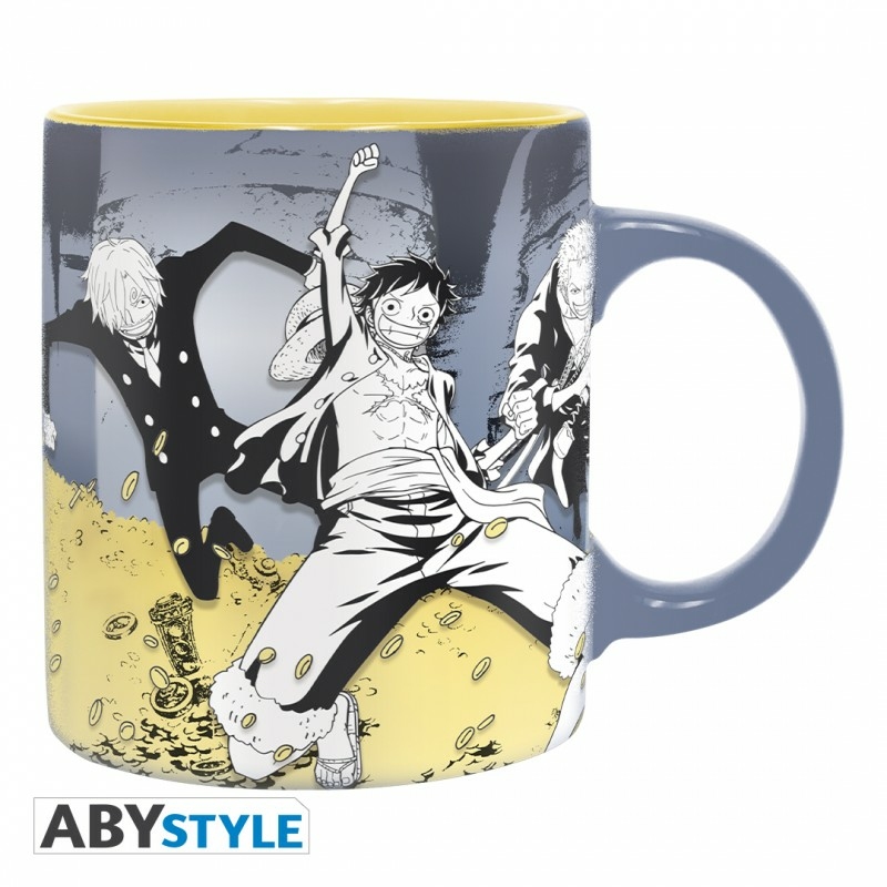 Mug céramique Luffy ABYSTYLE One Piece pirate tasse 10 cm - SOS doudou