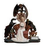 Game of thrones statuette 1/4 daenerys targaryen - mother of dragons 60 cm