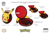 Official nintendo carrying case pokemon  - pikachu