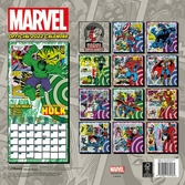 Marvel - calendrier 2022 - comic book 3d