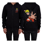 Naruto shippuden veste à capuche naruto bold (l)