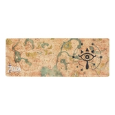 Super mario - tapis de bureau sous-main carte du monde de breath of the wild