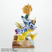 Digimon - yamato & gabumon - figurine dxf-adventure archives 15cm