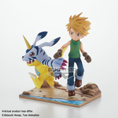 Digimon - yamato & gabumon - figurine dxf-adventure archives 15cm