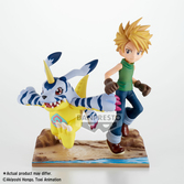 Digimon - yamato & gabumon - figurine dxf-adventure archives 15cm