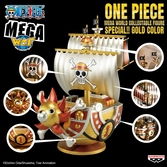 One piece - thousand sunny - figurine mega wcf special 19cm