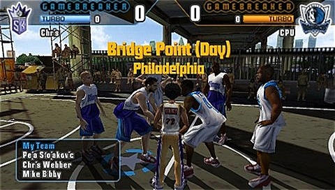 nba street showdown psp gameplay