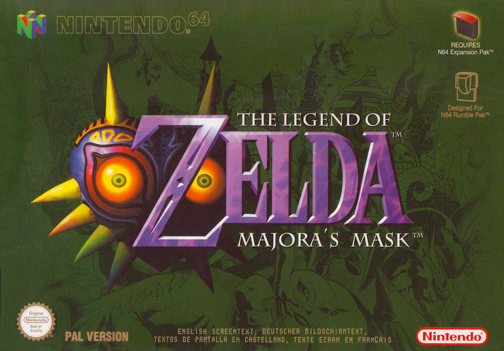 the legend of zelda majoras mask n64