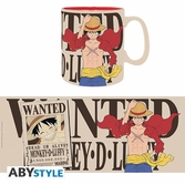 One piece - luffy & wanted - mug 460ml