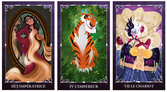 Disney vilains - coffret tarot