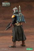 Star wars: the book of boba fett statuette pvc artfx+ 1/10 boba fett white armor ver. 18 cm