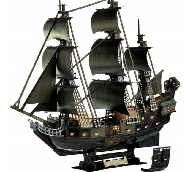 Maquette bateau : Pirates des Caraïbes La vengeance de Salazar : Black Pearl