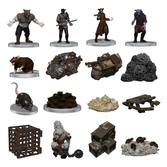 D&d icons of the realms miniatures prépeintes adventure in a box - wererat den