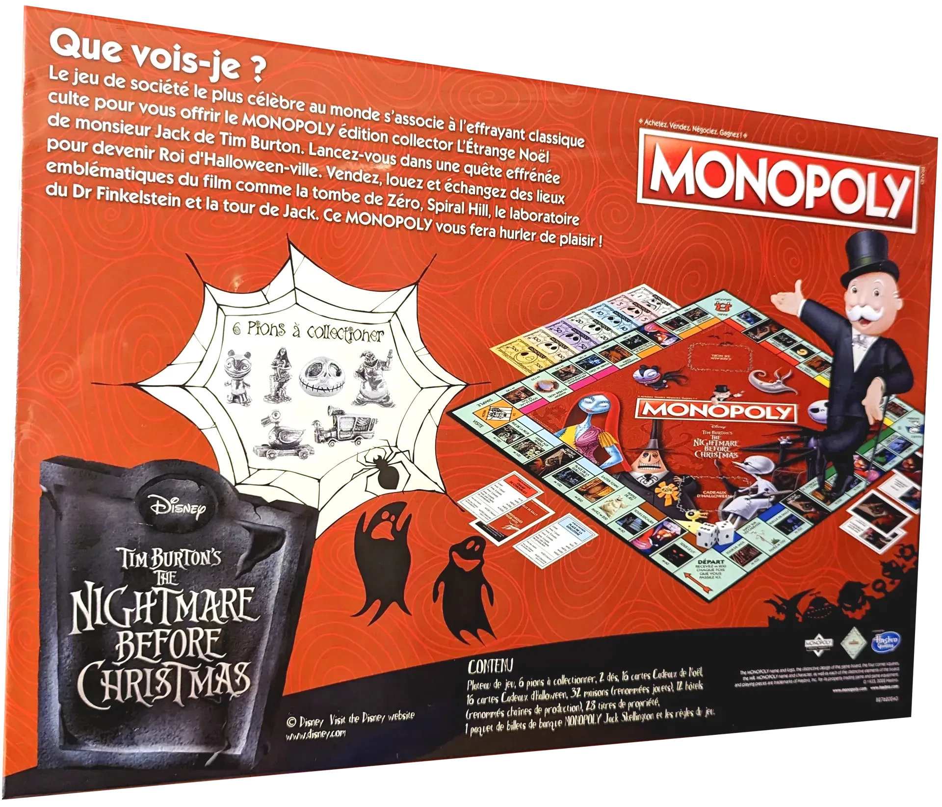Monopoly L'Étrange Noël de monsieur Jack - Monopoly Kids