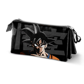 Dragon ball z - goku - trousse triple '23x11x10cm'