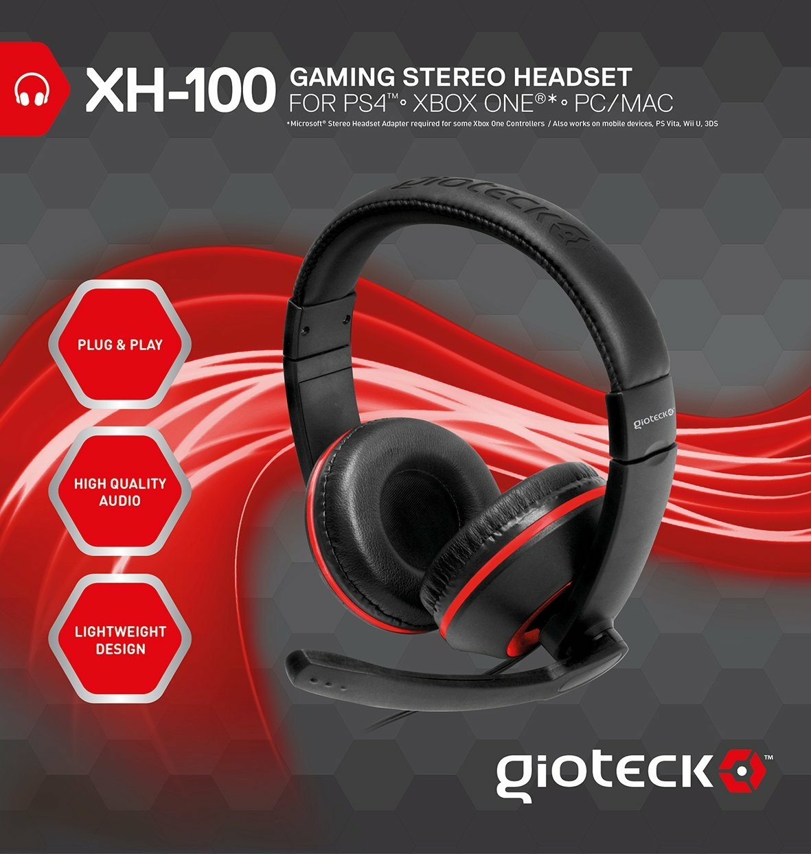 Casque Gioteck XH 100 Gaming Stereo