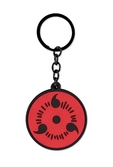 Naruto shippuden - sharingan - porte-clés en caoutchou