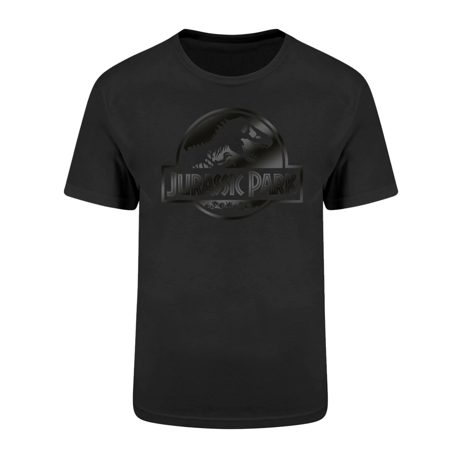 Jurassic park - logo black on black