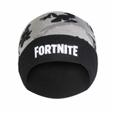 Fortnite - emotes camo grey (kids beanie)