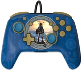 Official nintendo wired controller -the legend of zelda - hyrule blue