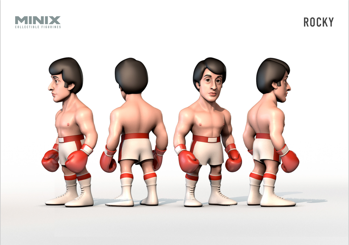 Rocky Balboa - Figurine Minix Rocky Balboa 12 cm - Figurines - LDLC