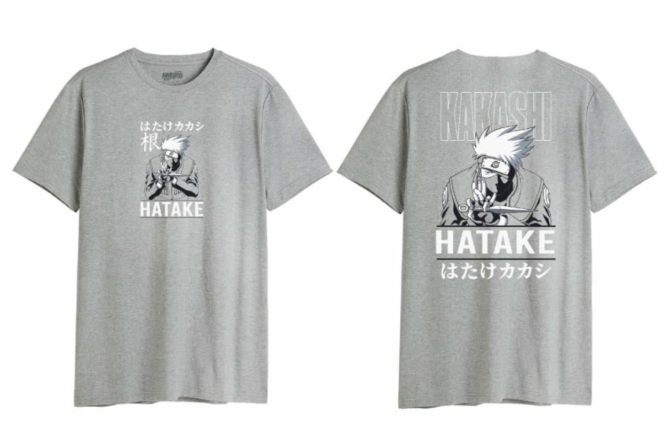 Naruto Kakashi Hatake T Shirt Homme L