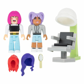 Roblox figurines game pack brookhaven: hair & nails