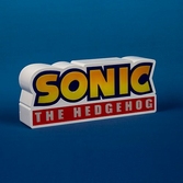 Sonic the hedgehog lampe led logo