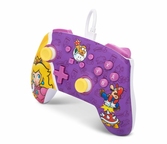 Wired controller for nintendo switch - princess peach battle