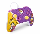 Wired controller for nintendo switch - princess peach battle