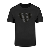 Dc superman - logo black on black