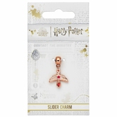 Harry potter - phénix rose gold - charme pour collier & bracelet