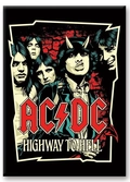 Image produit « Ac/dc - highway to hell - aimant 6.3x8.9cm »