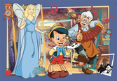 Disney - pinocchio - puzzle super 104p