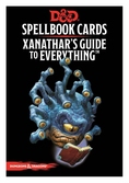 Dungeons & dragons spellbook cards: xanathar´s guide to everything anglais