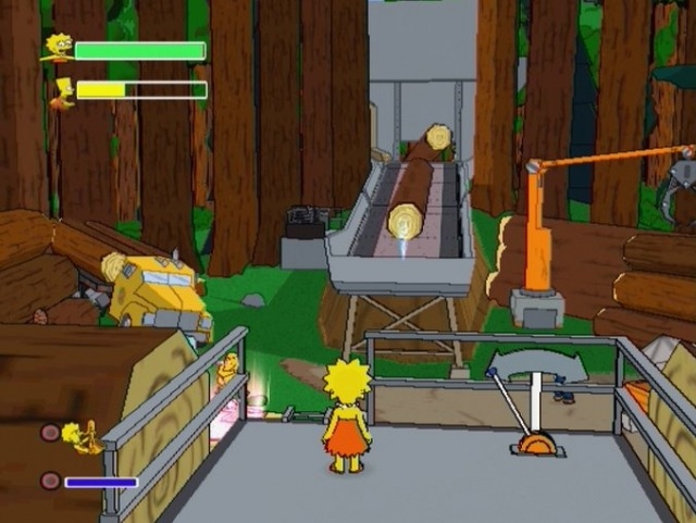 psp game simpsons