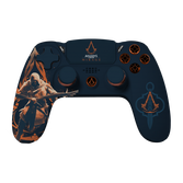 Assassin's creed mirage - manette sans fil ps4 - prise jack - boutons lumineux - silhouette