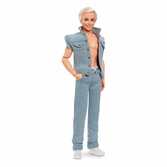 Barbie the movie poupée ken wearing denim matching set