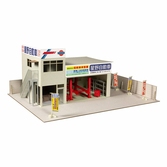 Original illustration 1/80 maquette papier 1/64 auto garage - great cars specialtyshop 26 cm