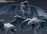 Figurine S.H. Monster Arts : Dragon Blanc aux Yeux Bleus - Yu-Gi-Oh!